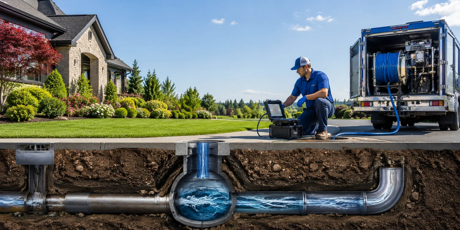 Drainage restoration information for Thompson, PA